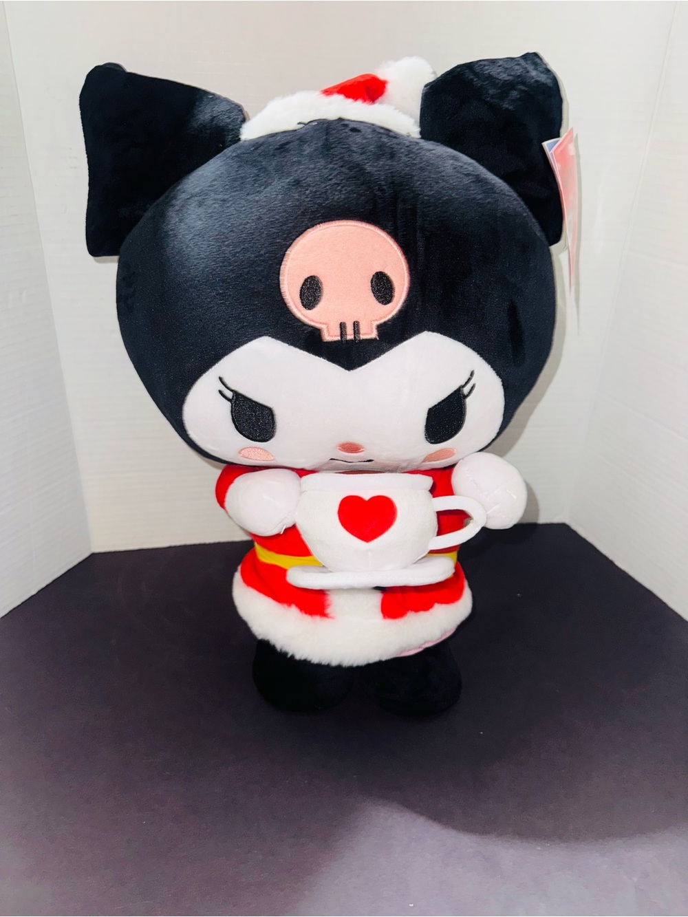 Sanrio Kuromi Christmas greeter plush  BNWT